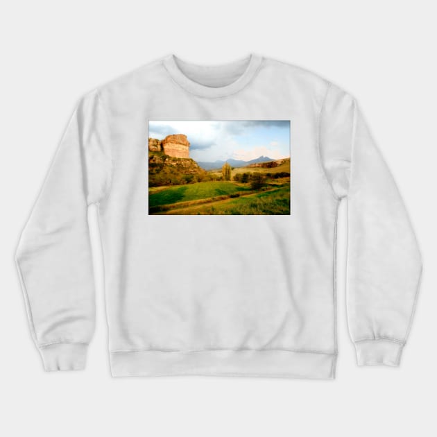 Sunnyside Farm Crewneck Sweatshirt by micklyn